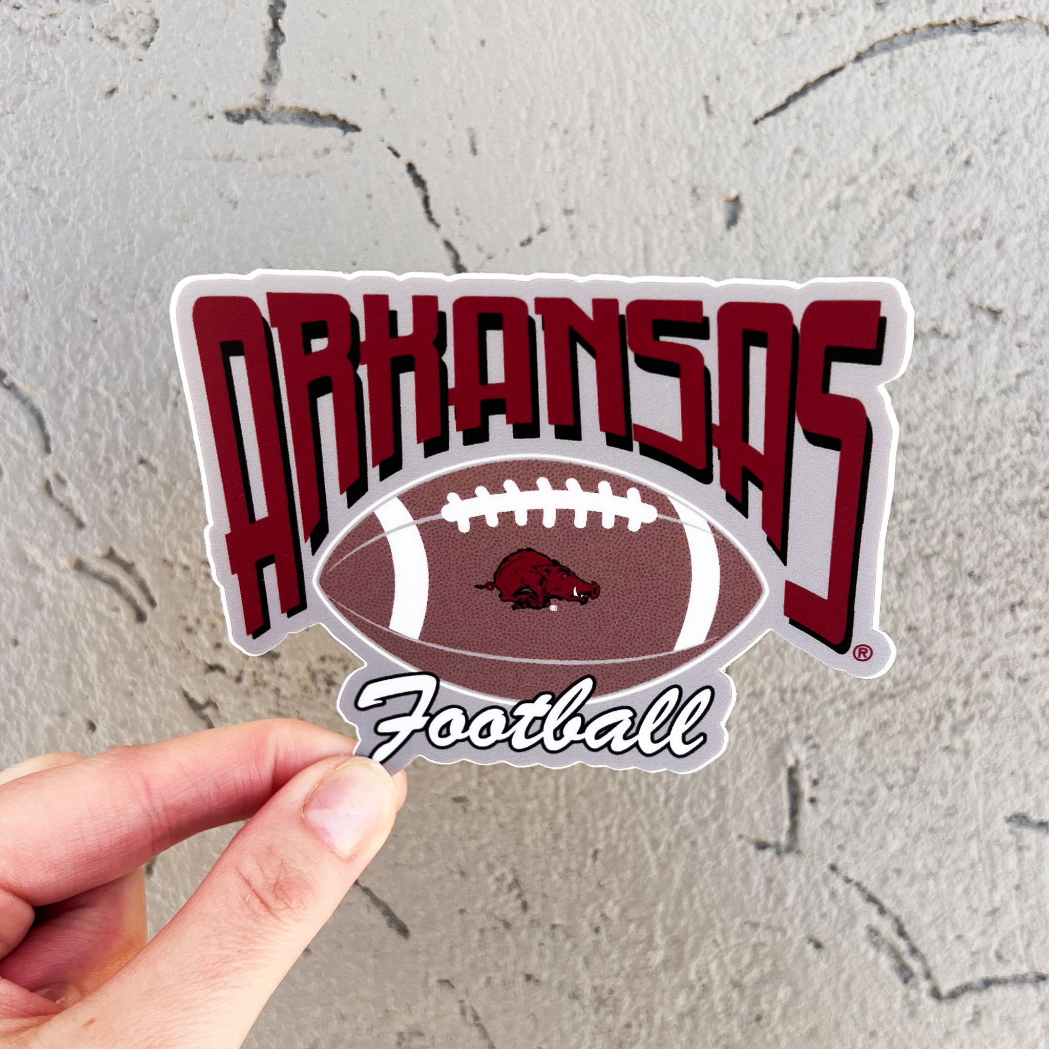 Arkansas Football Sticker