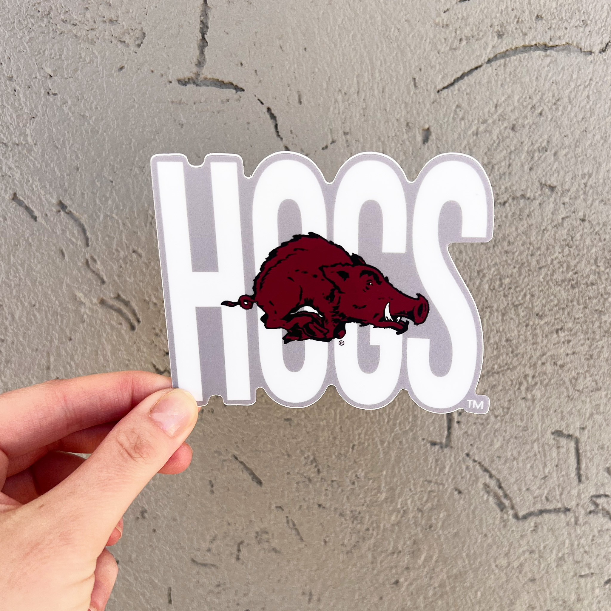 Hogs Puff Sticker