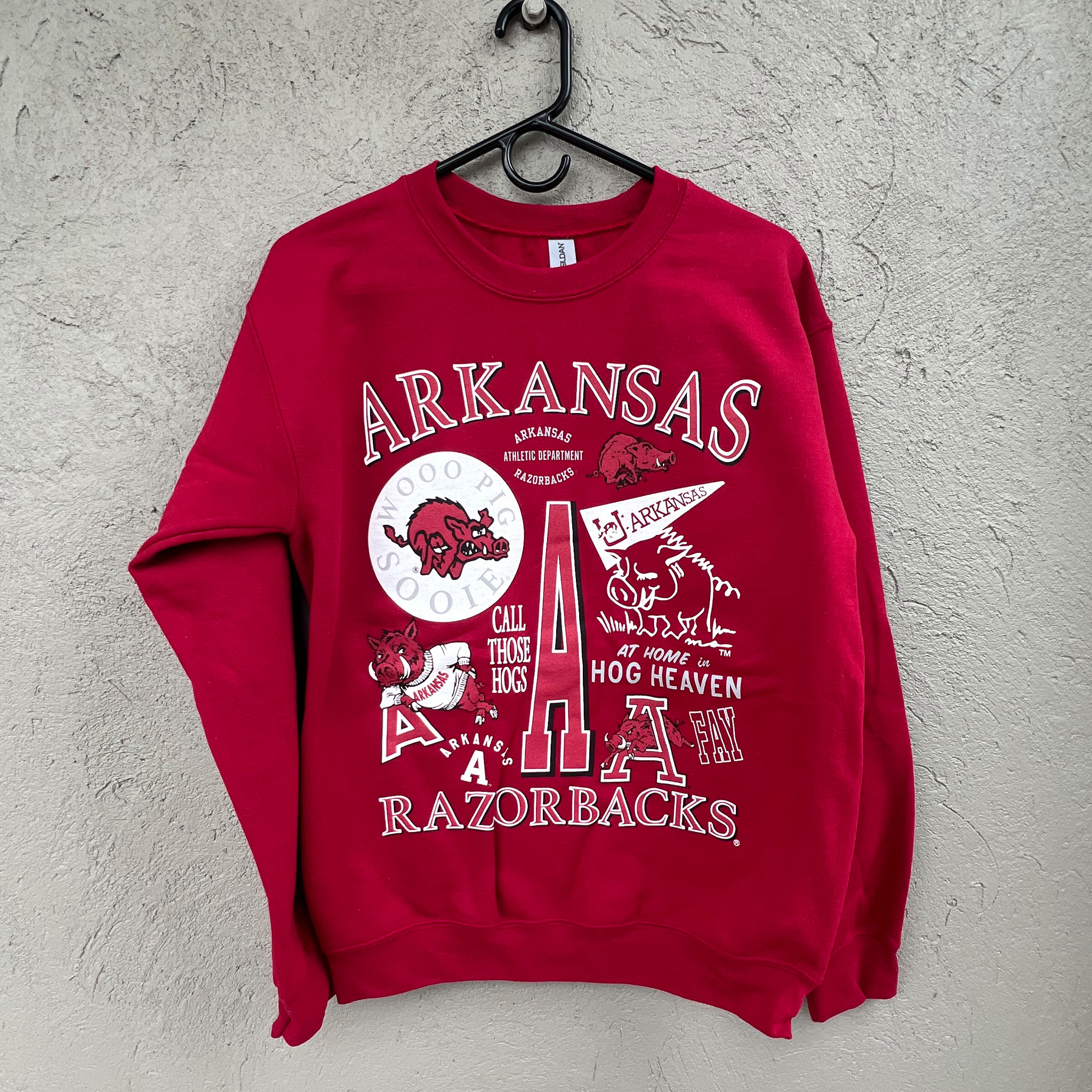 Arkansas Razorback Collage Sweatshirt
