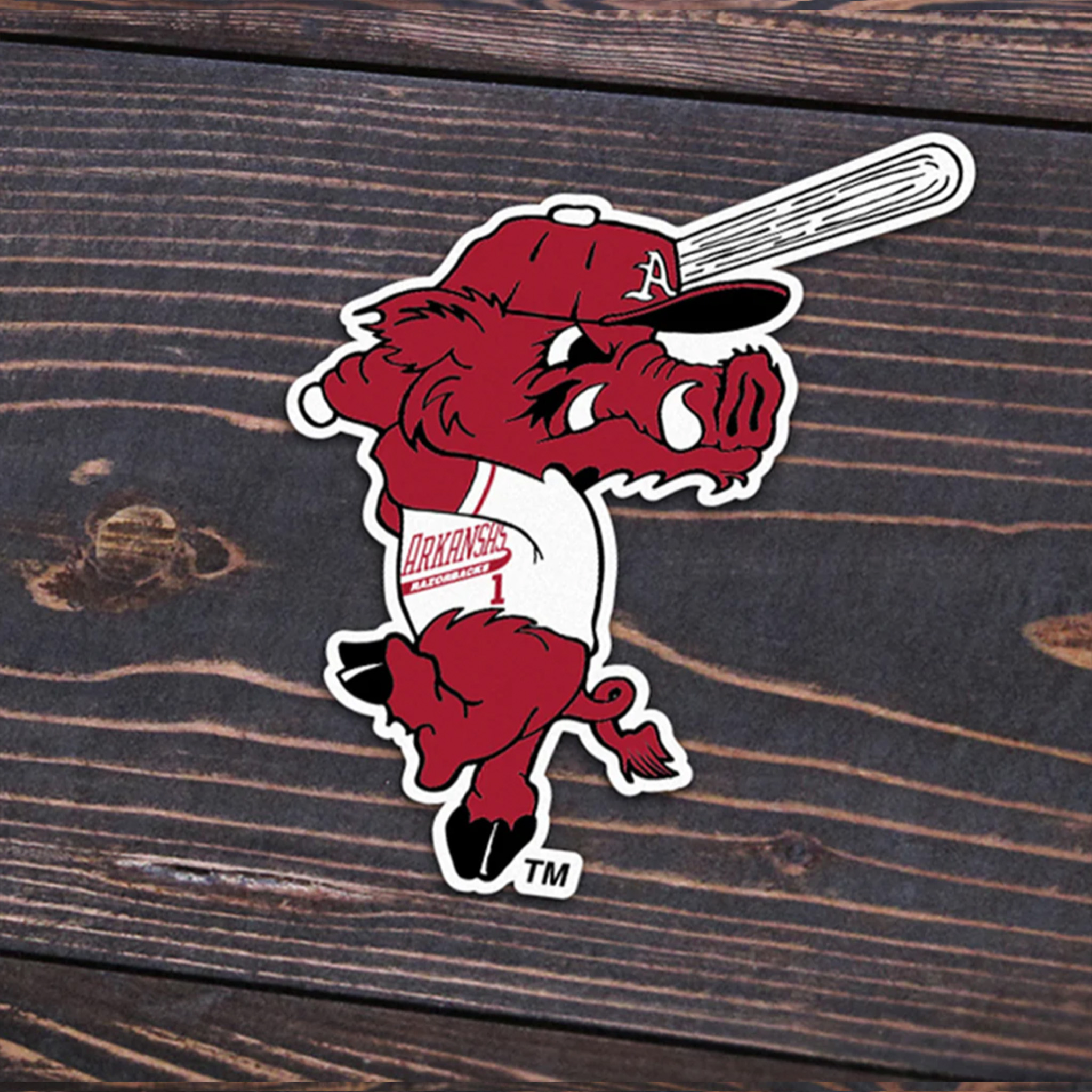 Batting Ribby Sticker