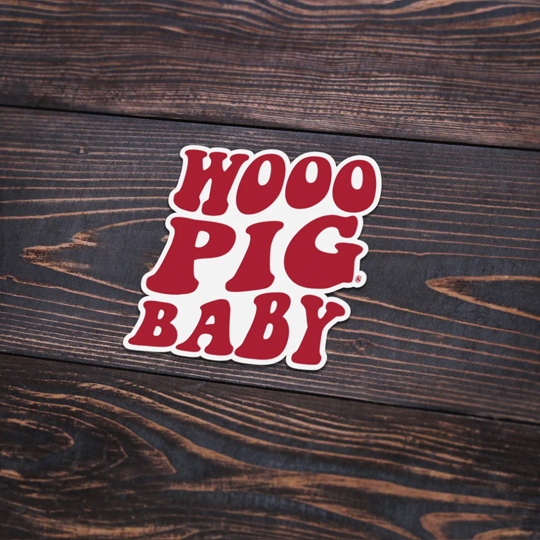 Wooo Pig Baby Sticker