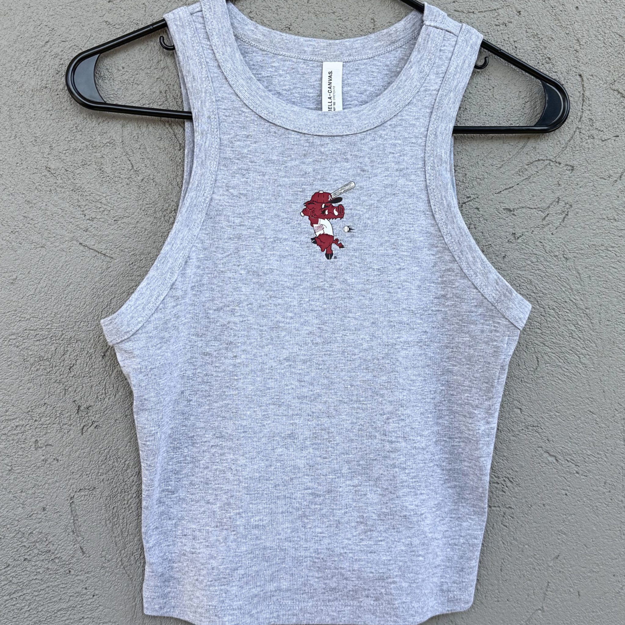 Batty Ribby Cropped Tank