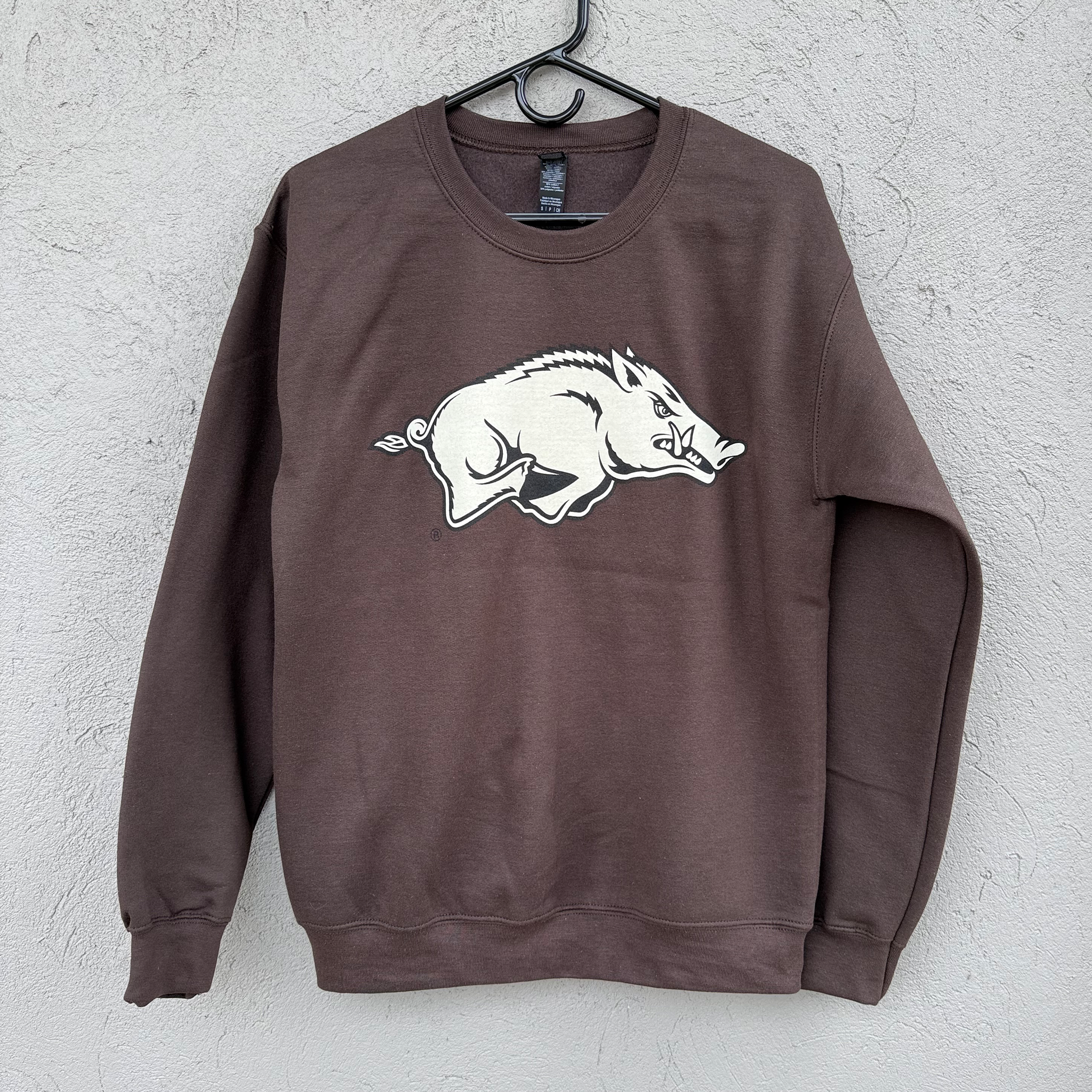 Brown Running Hog Sweatshirt